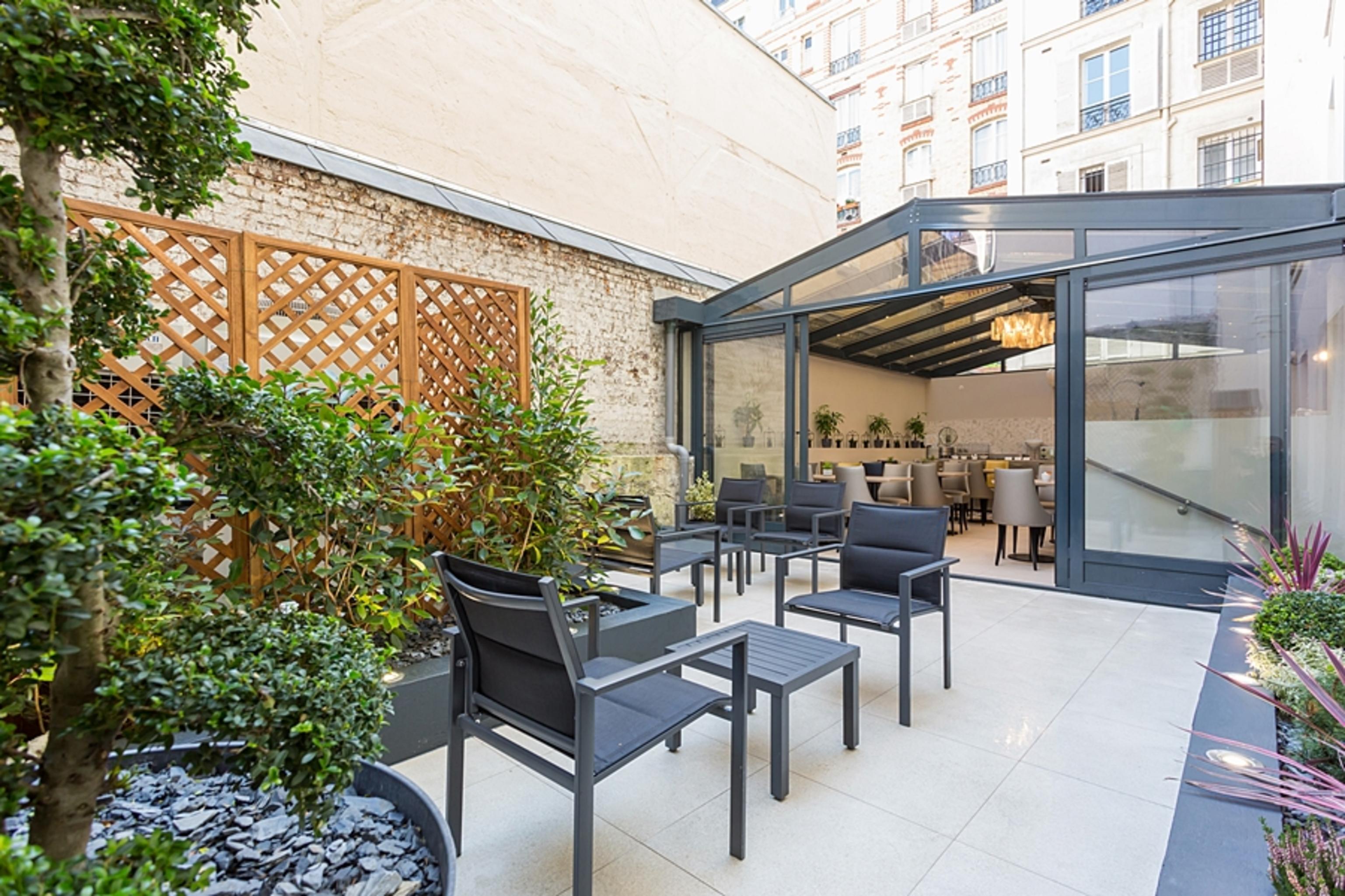 Jardin De Villiers Hotell Paris Exteriör bild